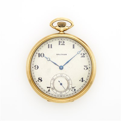 Lot 1747 - Gentleman's Gold-Filled Pocket Watch, Waltham