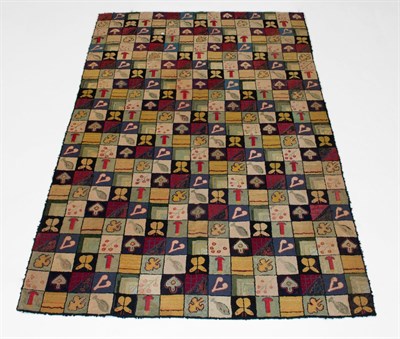 Lot 228 - American Hooked Rug Early 20th century Having...