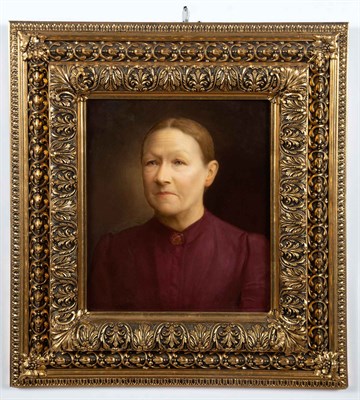 Lot 469 - Continental Painted Porcelain Plaque of an...