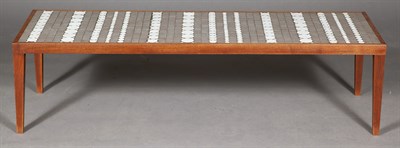 Lot 318 - Gordon and Jane Martz Tile Top Walnut Low...