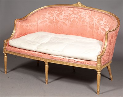 Lot 421 - George III Giltwood Settee In the manner of...