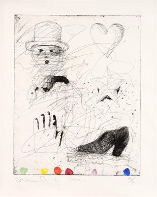 Lot 52 - Jim Dine THE REALISTIC POET ASSASSINATED...