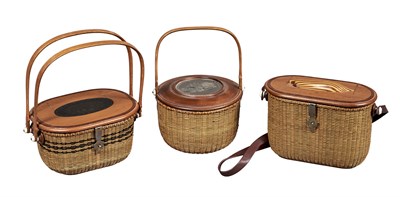 Lot 312 - Two Harry A. Hilbert Lidded Baskets Wilton, CT...