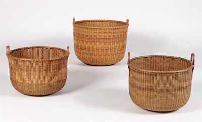 Lot 213 - Group of Three Large Heart-Handled Open...
