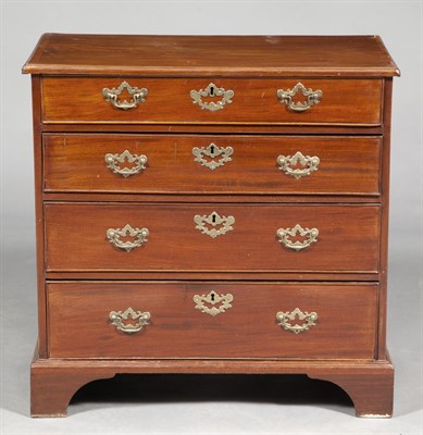 Lot 373 - George III Mahogany Chest of Drawers Height 30...