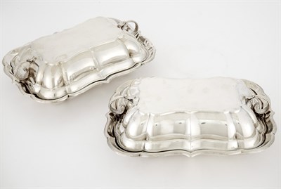 Lot 290 - Associated Pair of Sterling Silver Covered...