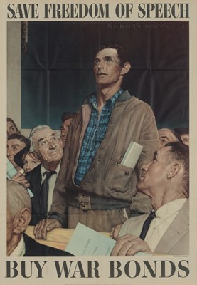 Lot 255 - ROCKWELL, NORMAN [The Four Freedoms]. Four...
