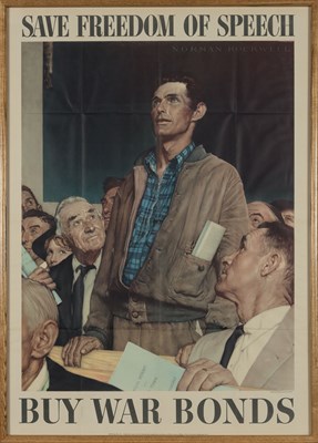 Lot 255 - ROCKWELL, NORMAN [The Four Freedoms]. Four...