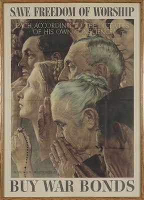 Lot 255 - ROCKWELL, NORMAN [The Four Freedoms]. Four...
