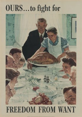 Lot 255 - ROCKWELL, NORMAN [The Four Freedoms]. Four...