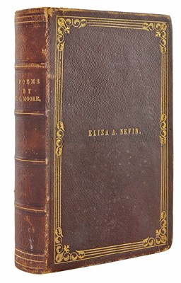 Lot 123 - MOORE, CLEMENT C.[LARKE] Poems. New York:...