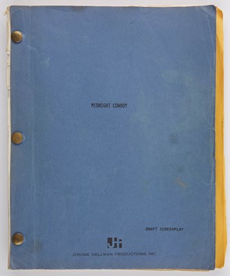 Lot 153 - MIDNIGHT COWBOY Sylvia Miles' draft screenplay...