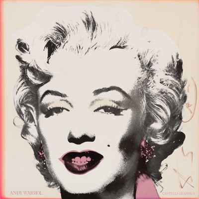 Lot 160 - Andy Warhol MARILYN (ANNOUNCEMENT) (NOT IN...