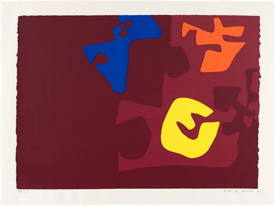 Lot 76 - Patrick Heron (1920-1999) UNTITLED Color...