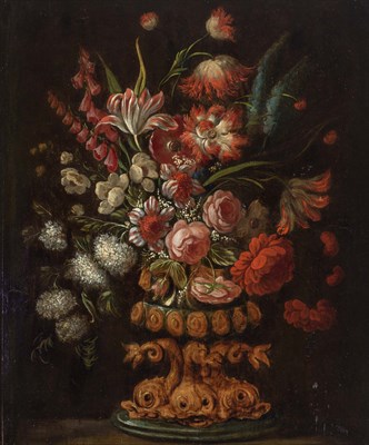 Lot 12 - Flemish School 17th/18th Century Floral Still...