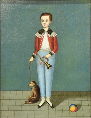 Lot 53 - Mexican School 20th Century Young Boy and...