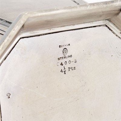 Lot 263 - Gorham Durgin Sterling Silver Water Pitcher...