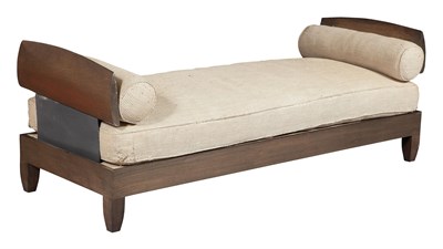 Lot 386 - Chris Lehrecke Upholstered Walnut Classic...