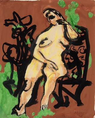 Lot 55 - Earl Kerkam American, 1891-1965 (i) Seated...