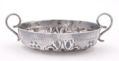 Lot 261 - James II Sterling Silver Wine Taster Maker's...