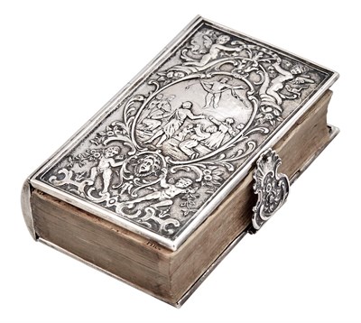 Lot 1179 - Louis XVI Silver Book Binding Paris, 1787...
