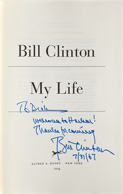 Lot 44 - CLINTON, BILL My Life. New York: Knopf, 2004....