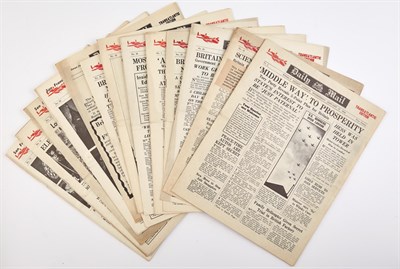 Lot 50 - [NEWSPAPERS] Large archive of newspapers....