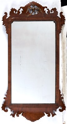 Lot 387 - Chippendale Mahogany and Parcel-Gilt Mirror...
