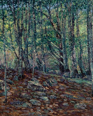 Lot 70 - Charles Salis Kaelin American, 1858-1929 Woods...