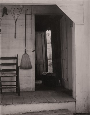 Lot 86 - STRAND, PAUL (1890-1976) [Side Porch, Vermont]...