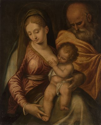 Lot 6 - Follower of Paolo Veronese Madonna and Child...