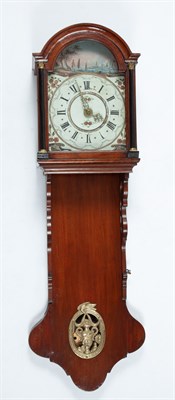 Lot 134 - Dutch Hanging Wall Clock Height 4 feet 2...