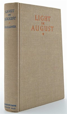 Lot 133 - FAULKNER, WILLIAM Light In August. [New York:]...