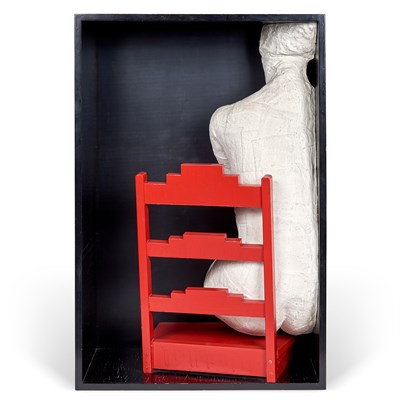 Lot 115 - George Segal American, 1924-2000 Girl on a...
