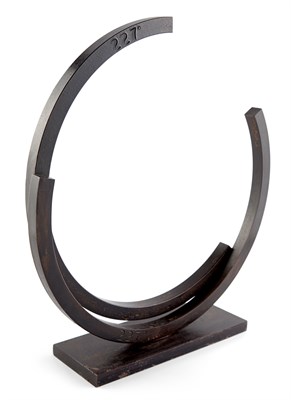 Lot 2040 - Bernar Venet French, b. 1941 Two Arcs of 227°,...