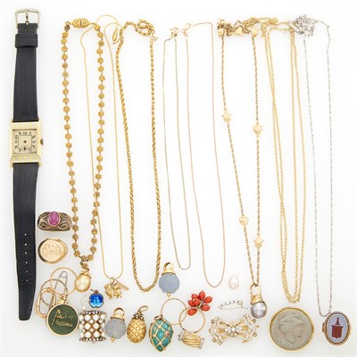 Lot 1556 - Group of Jewelry, Fragments and Clasps