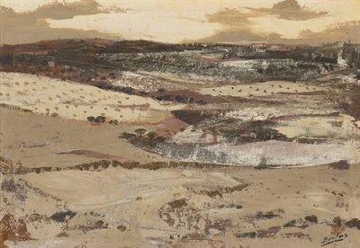 Lot 6 - Jose Beulas Spanish, b. 1921 Landscape with...