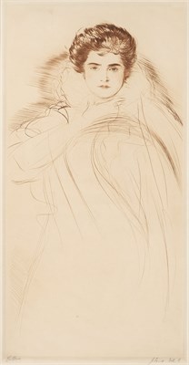 Lot 73 - Paul César Helleu (1859-1927) [FEMME] Drypoint...