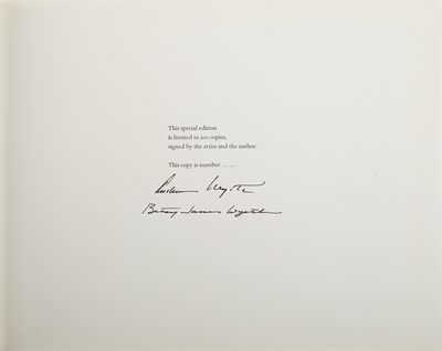 Lot 303 - WYETH, ANDREW and BETSY Wyeth at Kuerners...