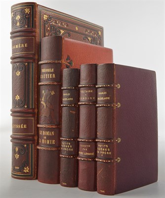 Lot 235 - [LEVITZKY BINDINGS] Group of four works in...