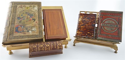 Lot 230 - [BOOK-FORM OBJECTS] A group of book-form...