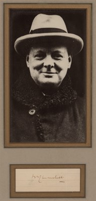 Lot 201 - CHURCHILL, WINSTON L.[EONARD] SPENCER, Sir...