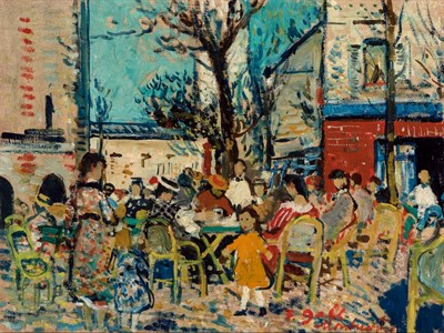 Lot 42 - Francois Gall French, 1912-1987 Montmartre,...