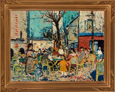 Lot 42 - Francois Gall French, 1912-1987 Montmartre,...