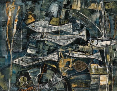 Lot 114 - Howard Schleeter American, 1903-1976 Coralline,...