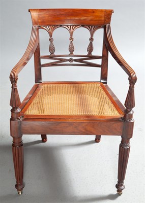 Lot 536 - Set of Eight Anglo-Indian Hardwood Dining...