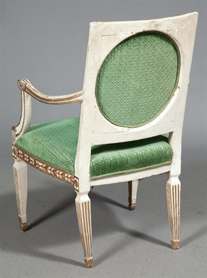Lot 515 - Pair of Italian Neoclassical Painted and...