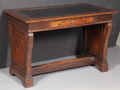 Lot 458 - Regency Style Mahogany Library Table The...