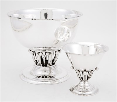 Lot 260 - Georg Jensen Sterling Silver Louvre Bowl...