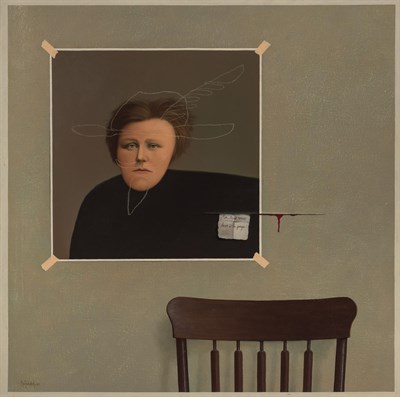 Lot 2030 - Alfredo Castaneda Mexican, 1938-2011 The Poet...